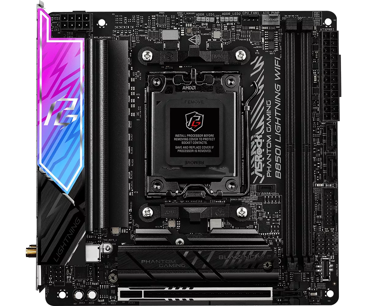 ASRock B850I Lightning WiFi AMD 800シリーズ Socket AM5対応