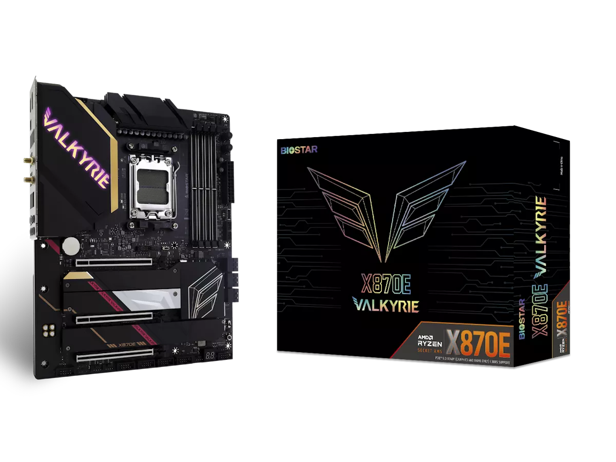 BIOSTAR X870E VALKYRIE AMD 800シリーズ Socket AM5対応 AMD
