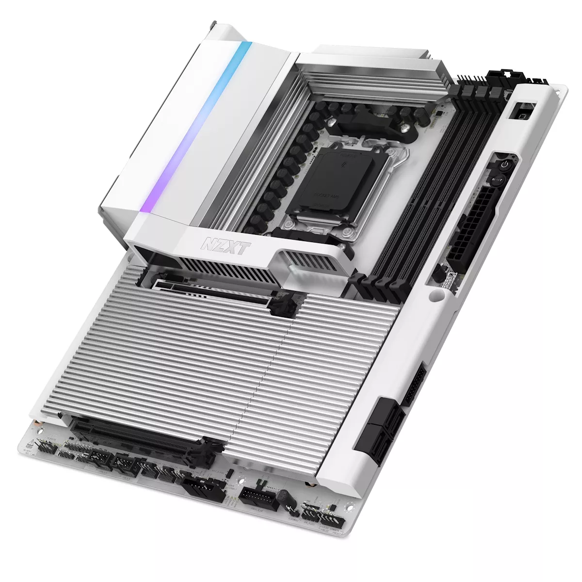 NZXT N9 X870E White AMD 800シリーズ Socket AM5対応 AMD X870E