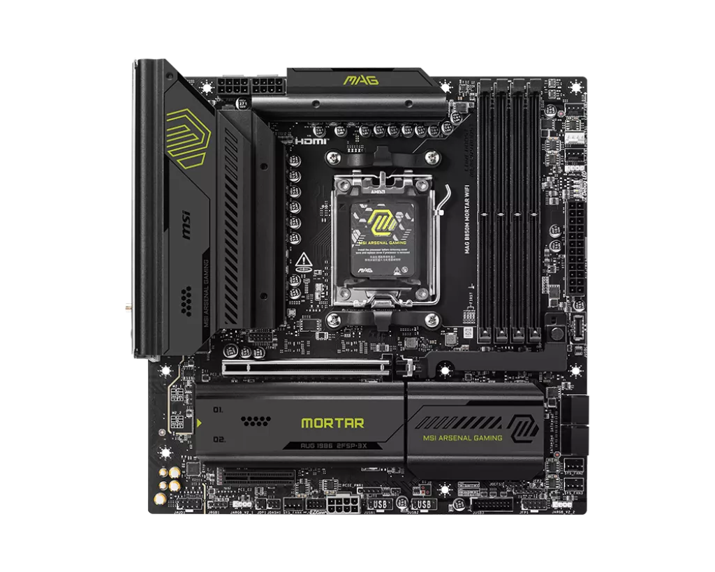 MSI MAG B850M MORTAR WIFI AMD 800シリーズ Socket AM5対応 AMD