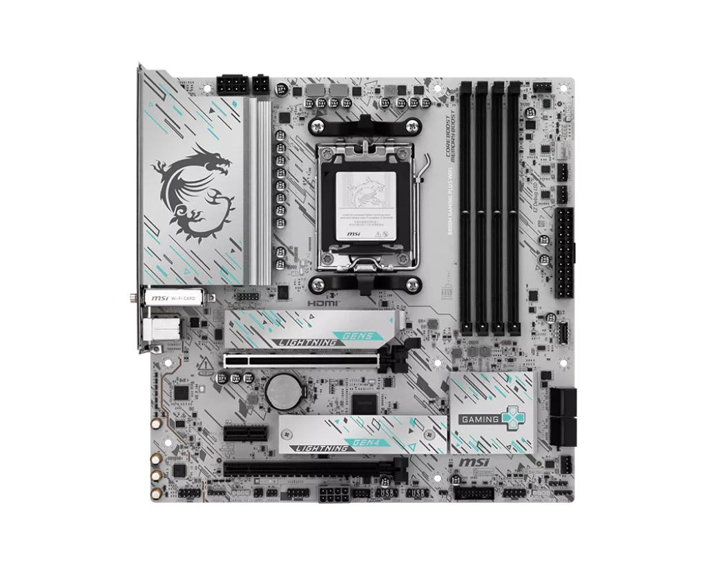 MSI B850M GAMING PLUS WIFI AMD 800シリーズ Socket AM5対応 AMD B850