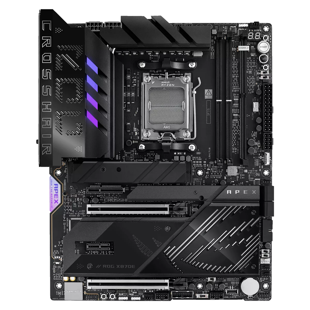 ASUS ROG CROSSHAIR X870E APEX AMD 800シリーズ Socket AM5対応