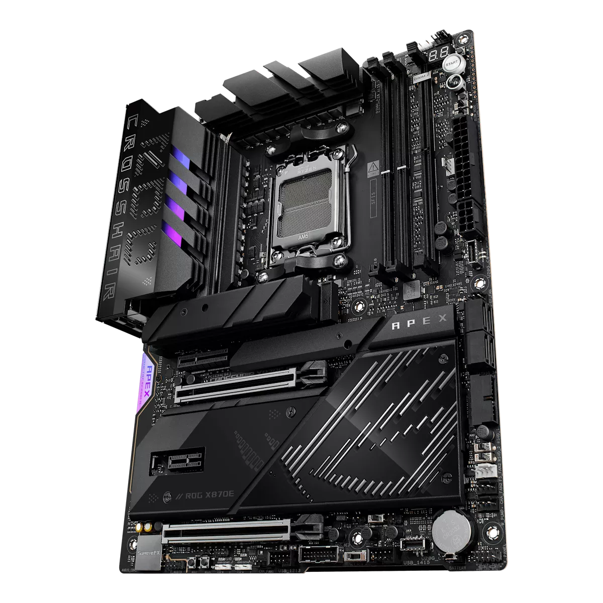 ASUS ROG CROSSHAIR X870E APEX AMD 800シリーズ Socket AM5対応 AMD
