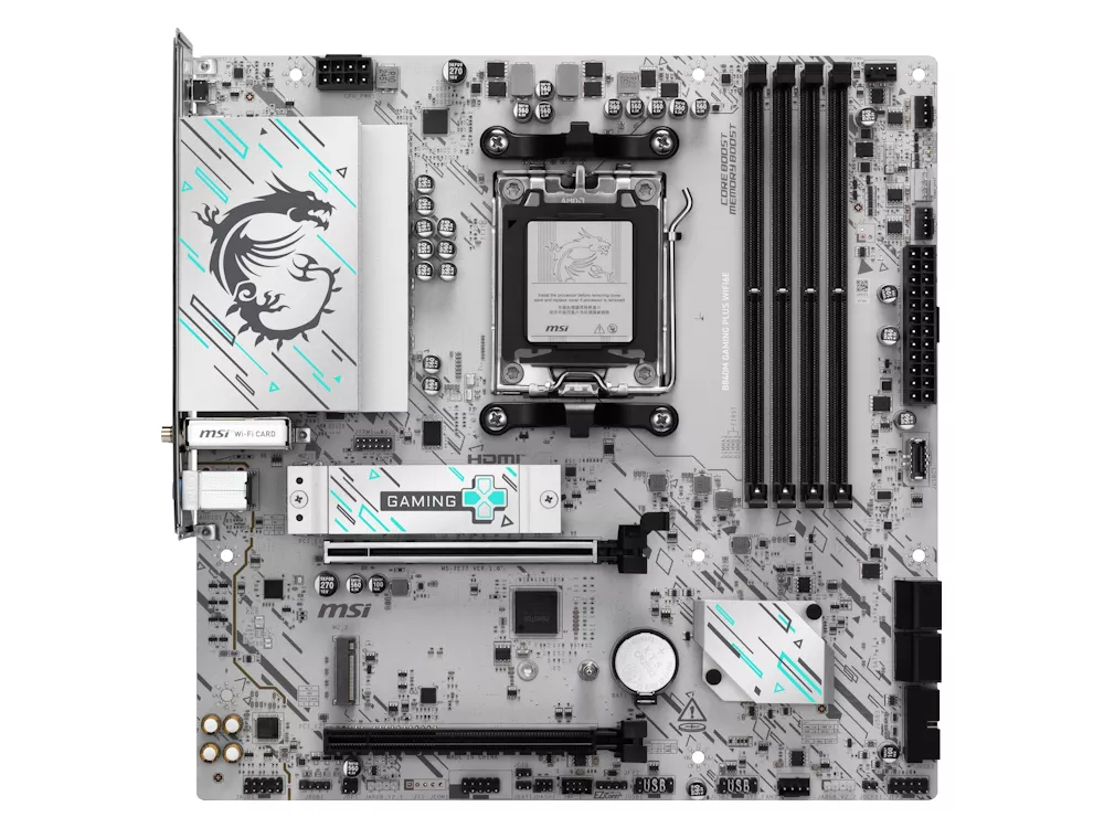 MSI B840M GAMING PLUS WIFI6E AMD 800シリーズ Socket AM5対応 AMD