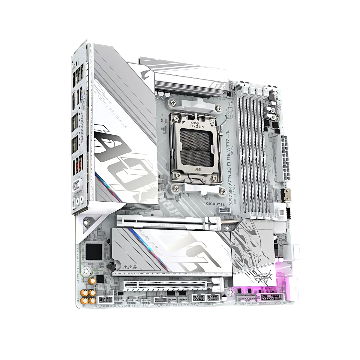 GIGABYTE X870M AORUS ELITE WIFI7 ICE AMD 800シリーズ Socket AM5