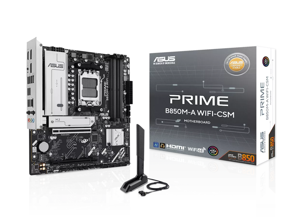 ASUS PRIME B850M-A WIFI-CSM AMD 800シリーズ Socket AM5対応