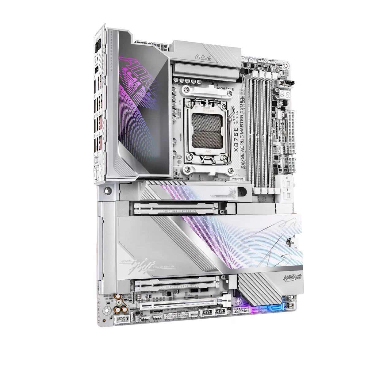 GIGABYTE X870E AORUS MASTER X3D ICE AMD 800シリーズ Socket AM5対応