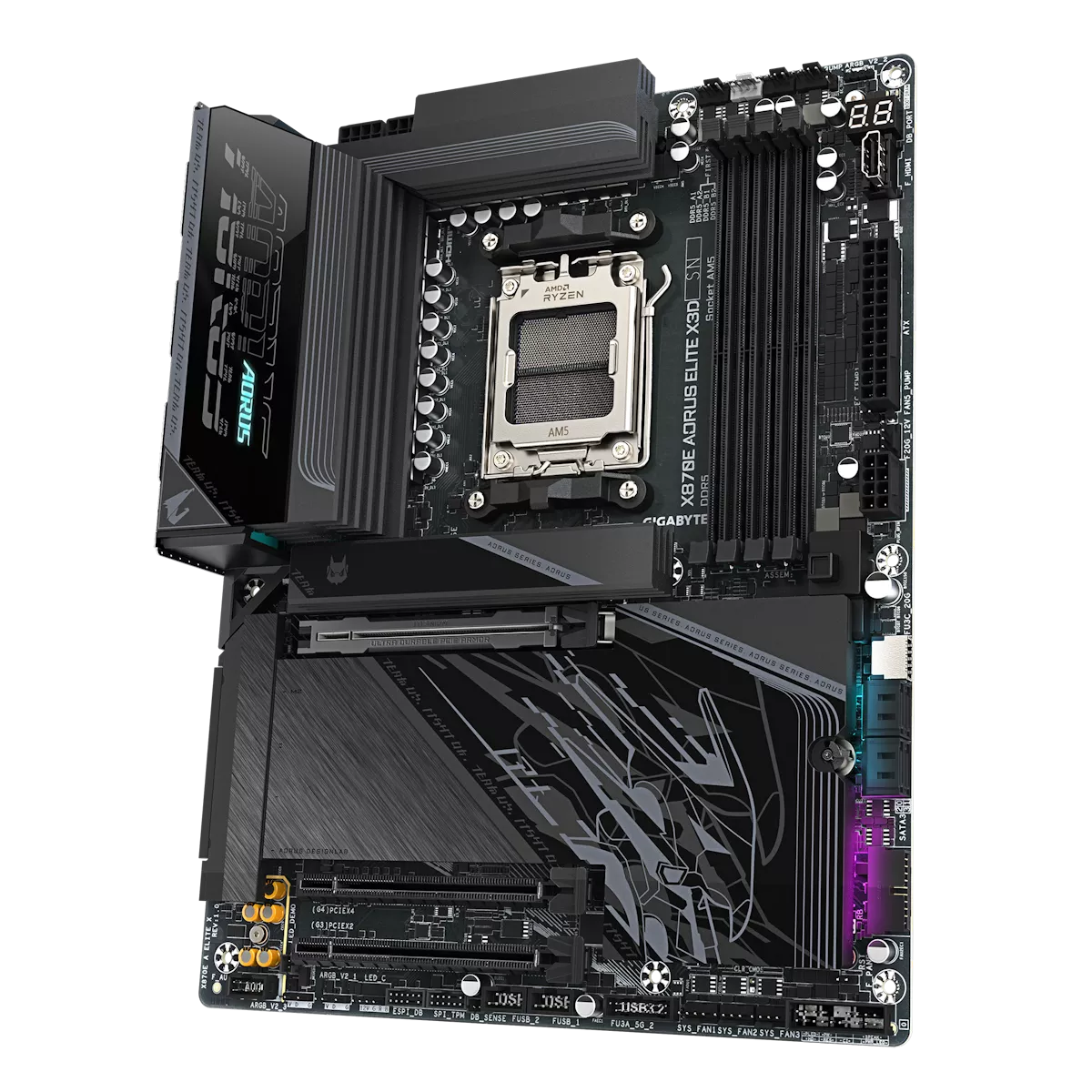 GIGABYTE X870E AORUS ELITE X3D AMD 800シリーズ Socket AM5対応 AMD