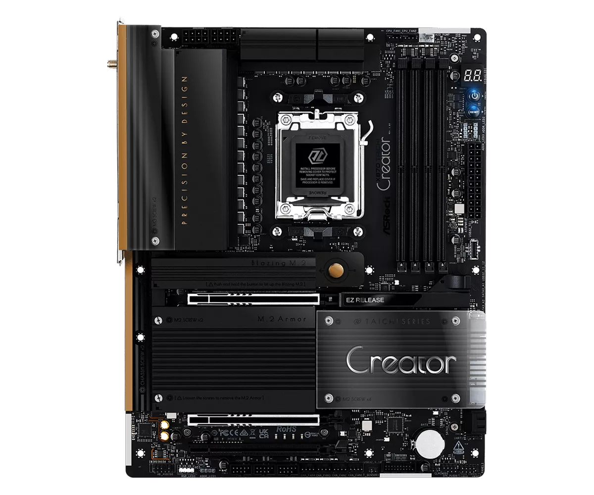 ASRock X870 Taichi Creator AMD 800シリーズ Socket AM5対応 AMD X870