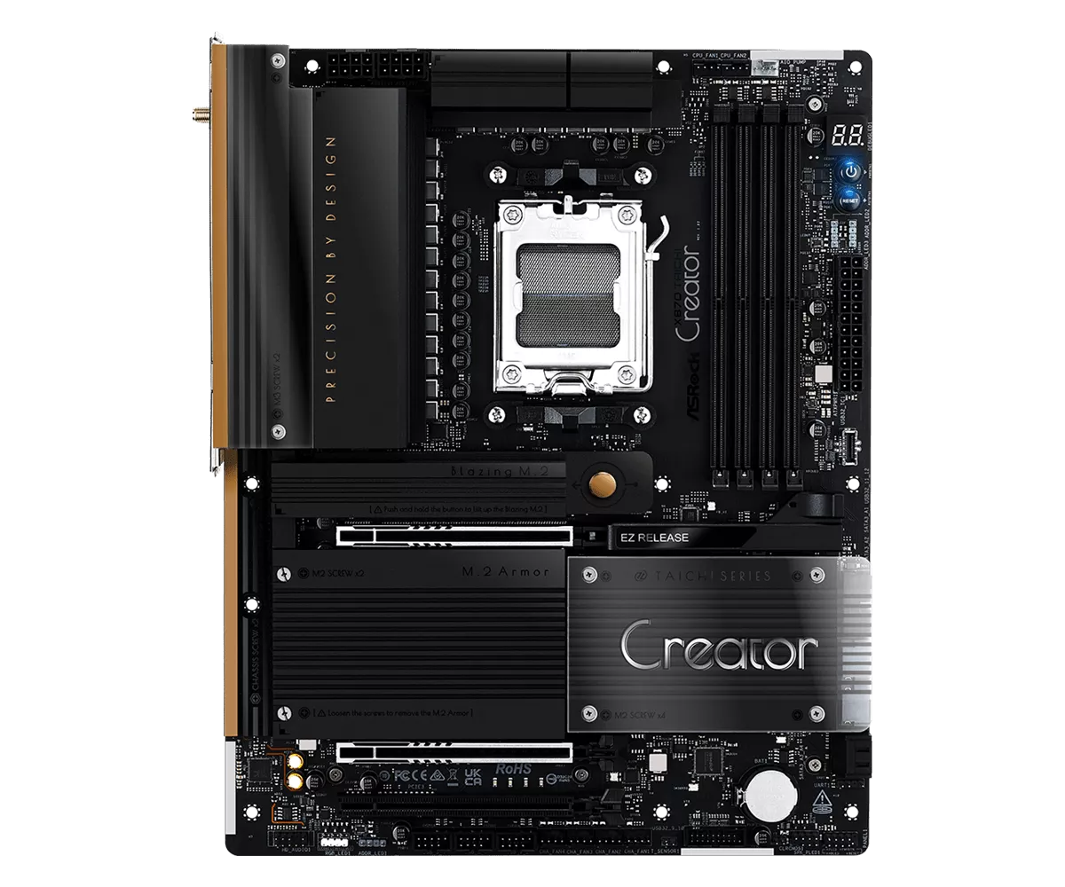 ASRock X870 Taichi Creator AMD 800シリーズ Socket AM5対応 AMD X870