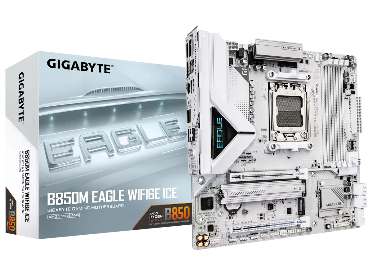 GIGABYTE B850M EAGLE WIFI6E ICE AMD 800シリーズ Socket AM5対応 AMD