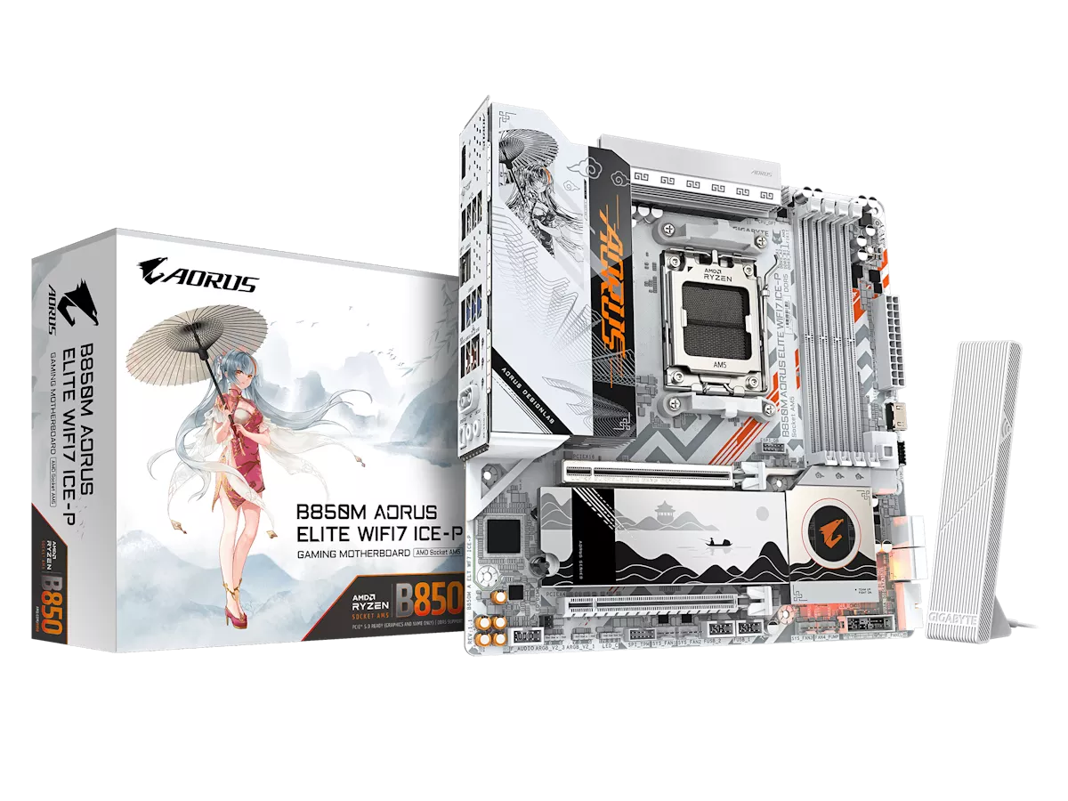 GIGABYTE B850M AORUS ELITE WIFI7 ICE-P AMD 800シリーズ Socket AM5