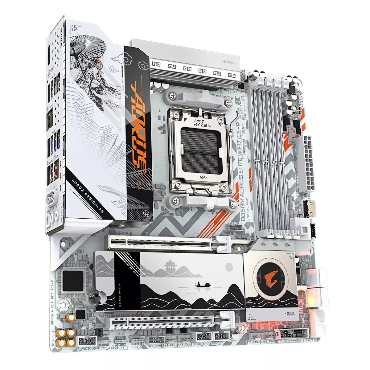 GIGABYTE B850M AORUS ELITE WIFI7 ICE-P AMD 800シリーズ Socket AM5