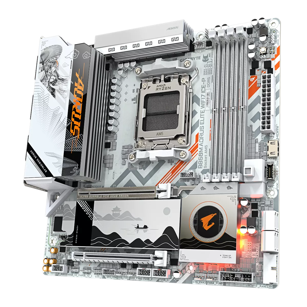 GIGABYTE B850M AORUS ELITE WIFI7 ICE-P AMD 800シリーズ Socket AM5