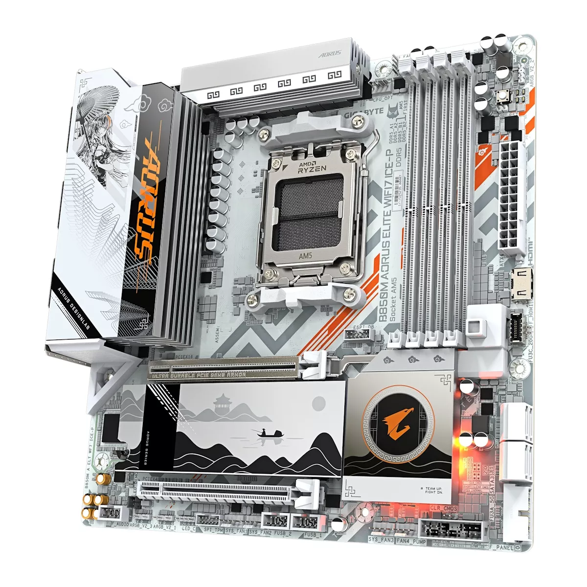 GIGABYTE B850M AORUS ELITE WIFI7 ICE-P AMD 800シリーズ Socket AM5