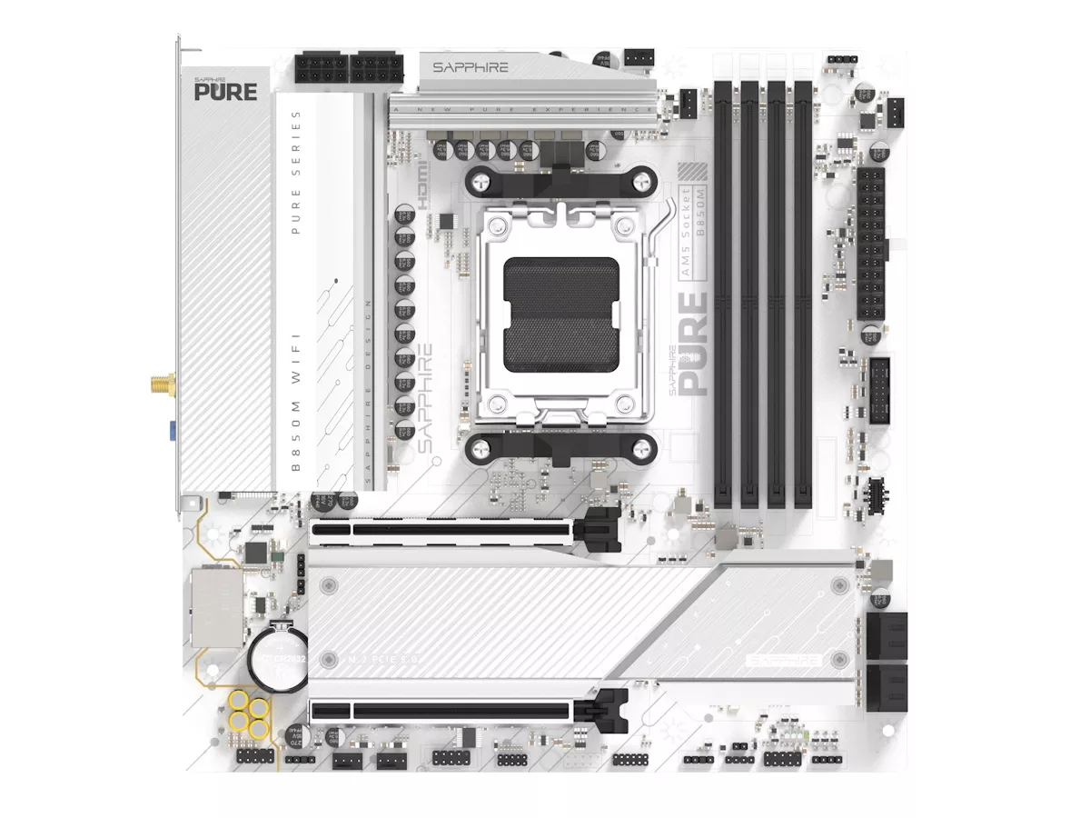 SAPPHIRE SAPPHIRE PURE B850M WIFI AMD 800シリーズ Socket AM5対応