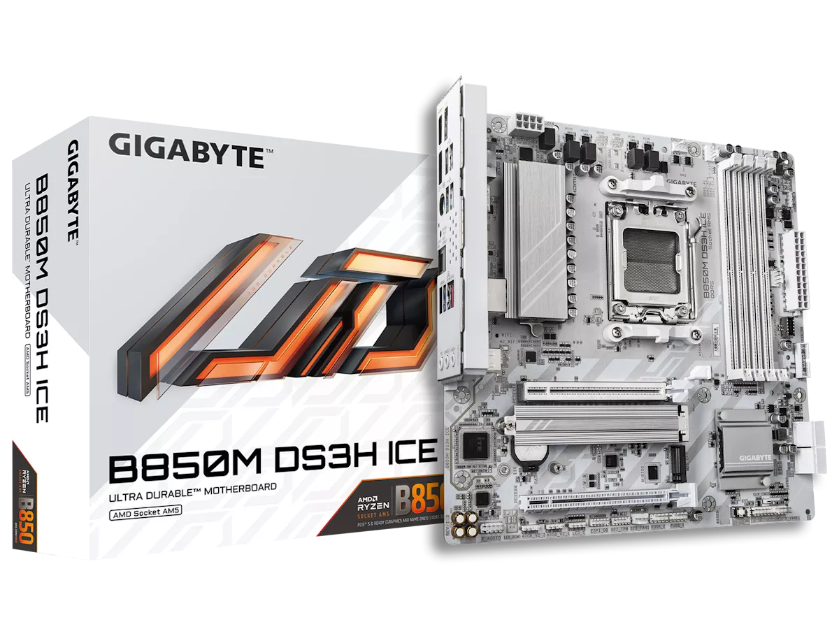 GIGABYTE B850M DS3H ICE V2 AMD 800シリーズ Socket AM5対応 AMD B850