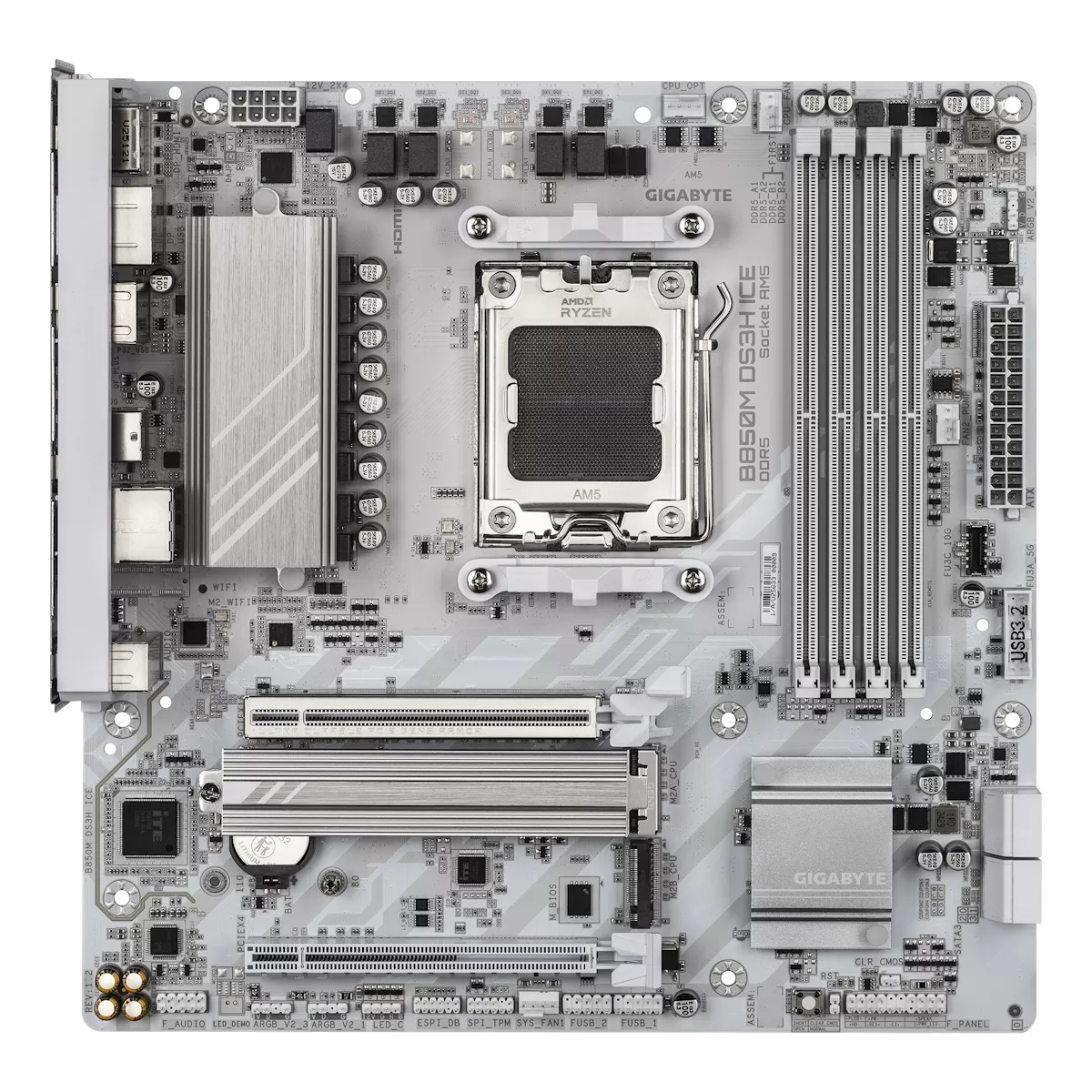 GIGABYTE B850M DS3H ICE V2 AMD 800シリーズ Socket AM5対応 AMD B850