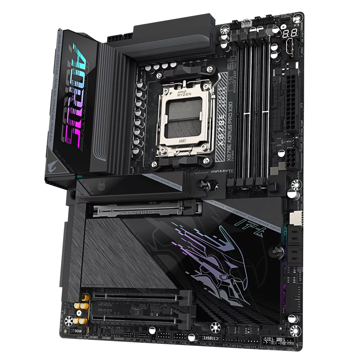 GIGABYTE X870E AORUS PRO X3D AMD 800シリーズ Socket AM5対応 AMD