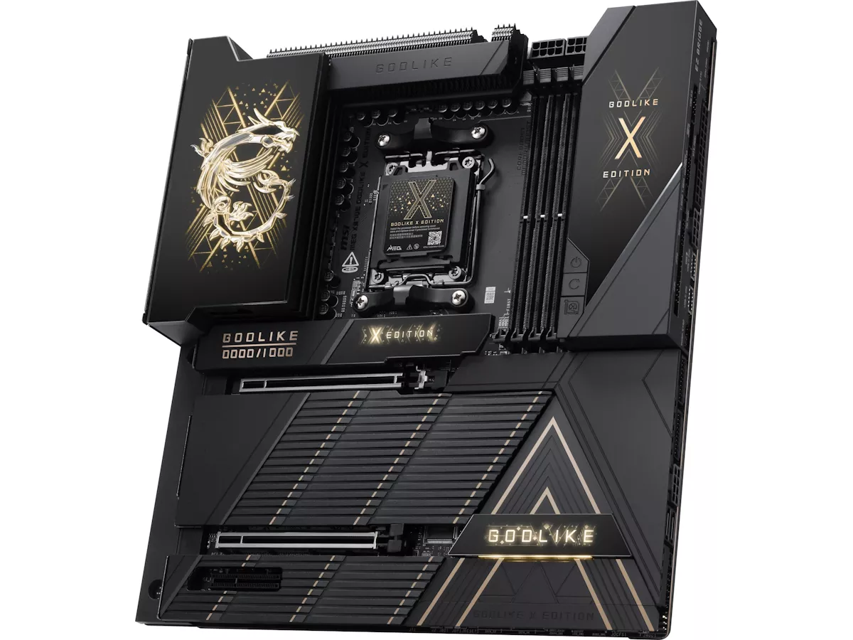 MSI MEG X870E GODLIKE マザーボード MEG X870E GODLIKE | Gaming Motherboards｜Best Motherboard for AI