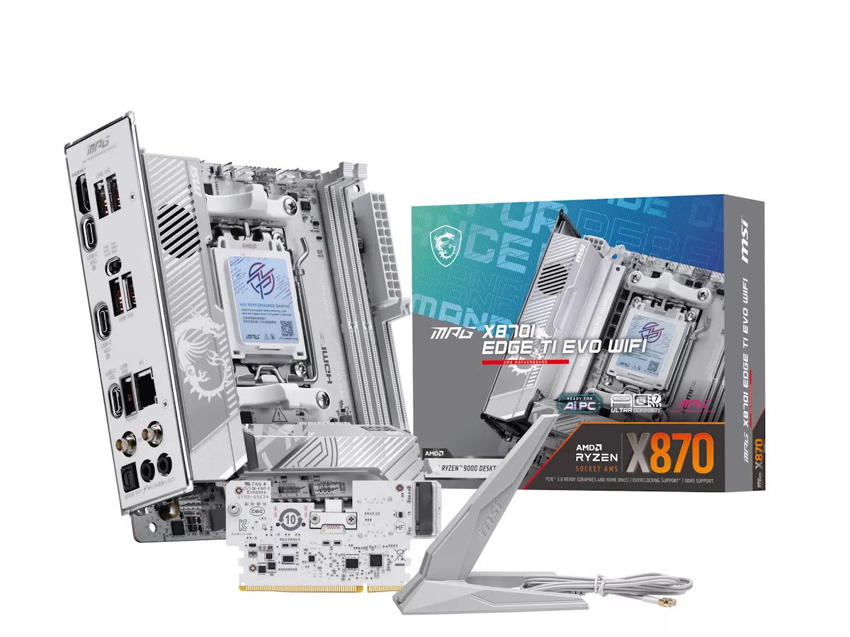 MSI MPG X870I EDGE TI EVO WIFI AMD 800シリーズ Socket AM5対応 AMD