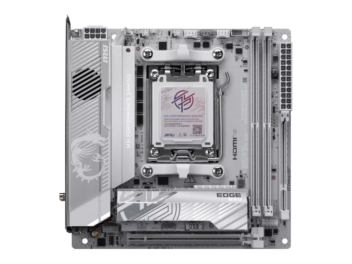 MSI MPG X870I EDGE TI EVO WIFI AMD 800シリーズ Socket AM5対応 AMD