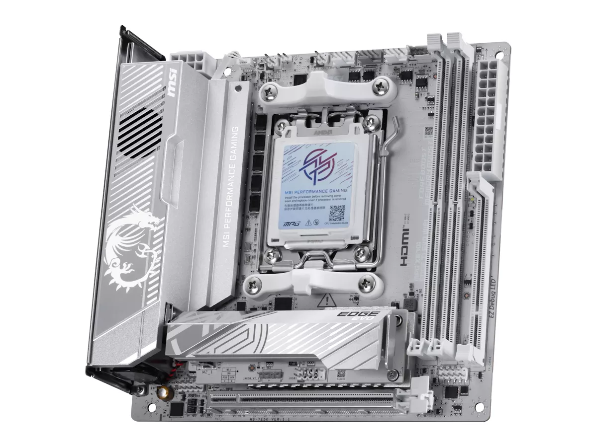 MSI MPG X870I EDGE TI EVO WIFI AMD 800シリーズ Socket AM5対応 AMD