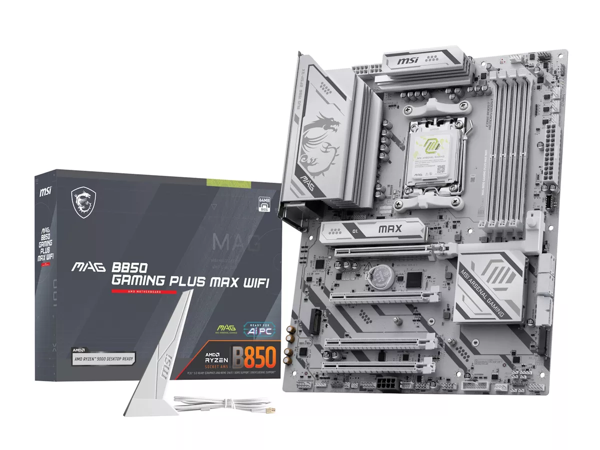 MSI MAG B850 GAMING PLUS MAX WIFI AMD 800シリーズ Socket AM5対応