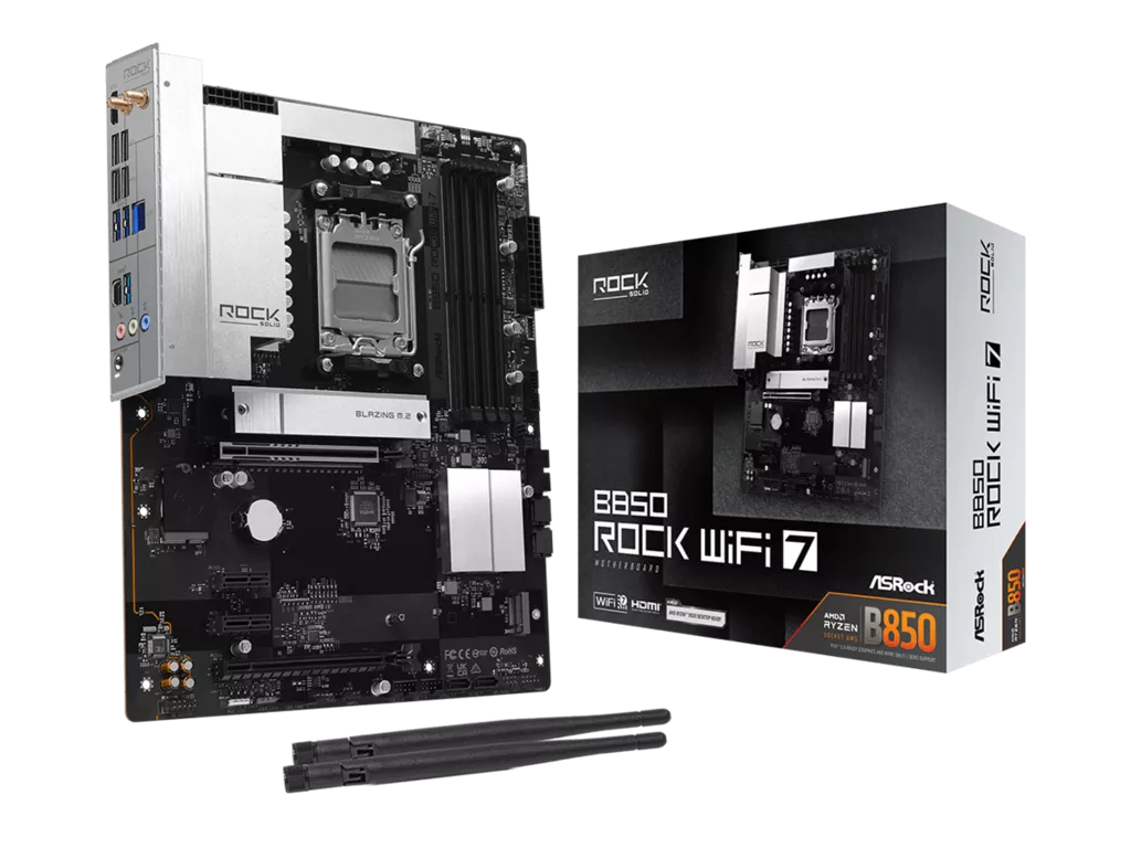 ASRockより、シンプルかつ高耐久なマザーボード「Rock」シリーズ4製品