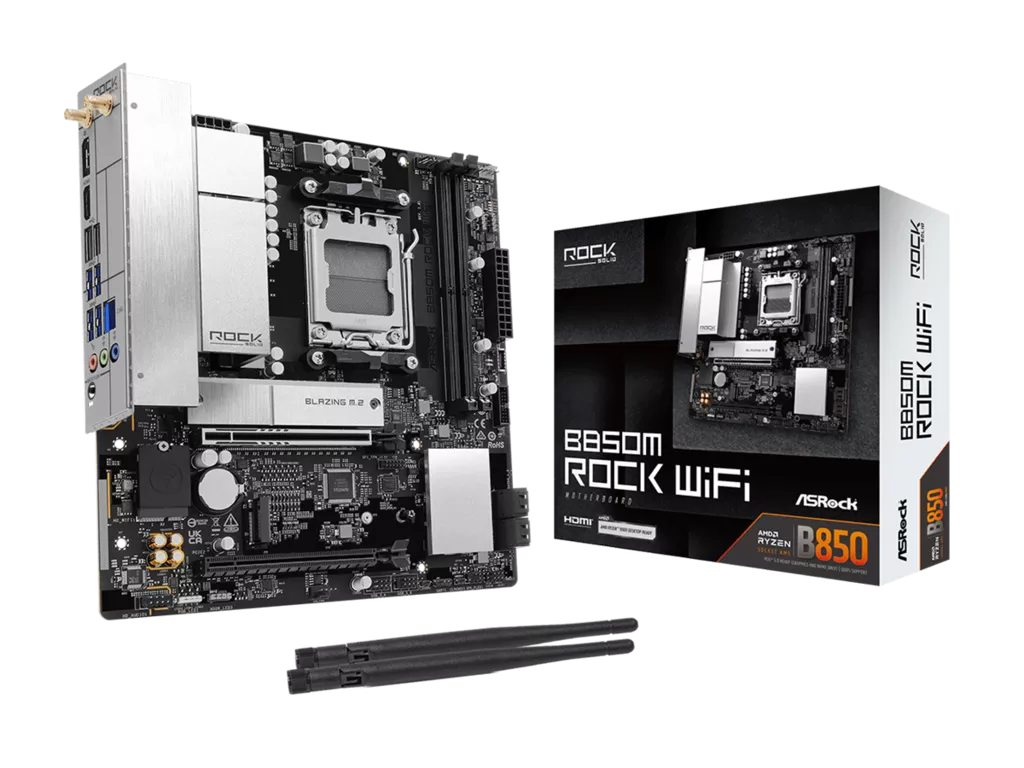 ASRockより、シンプルかつ高耐久なマザーボード「Rock」シリーズ4製品