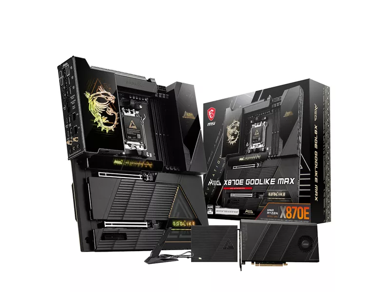 MSIから、X870Eを搭載した最上位E-ATXマザーボード「MEG X870E GODLIKE