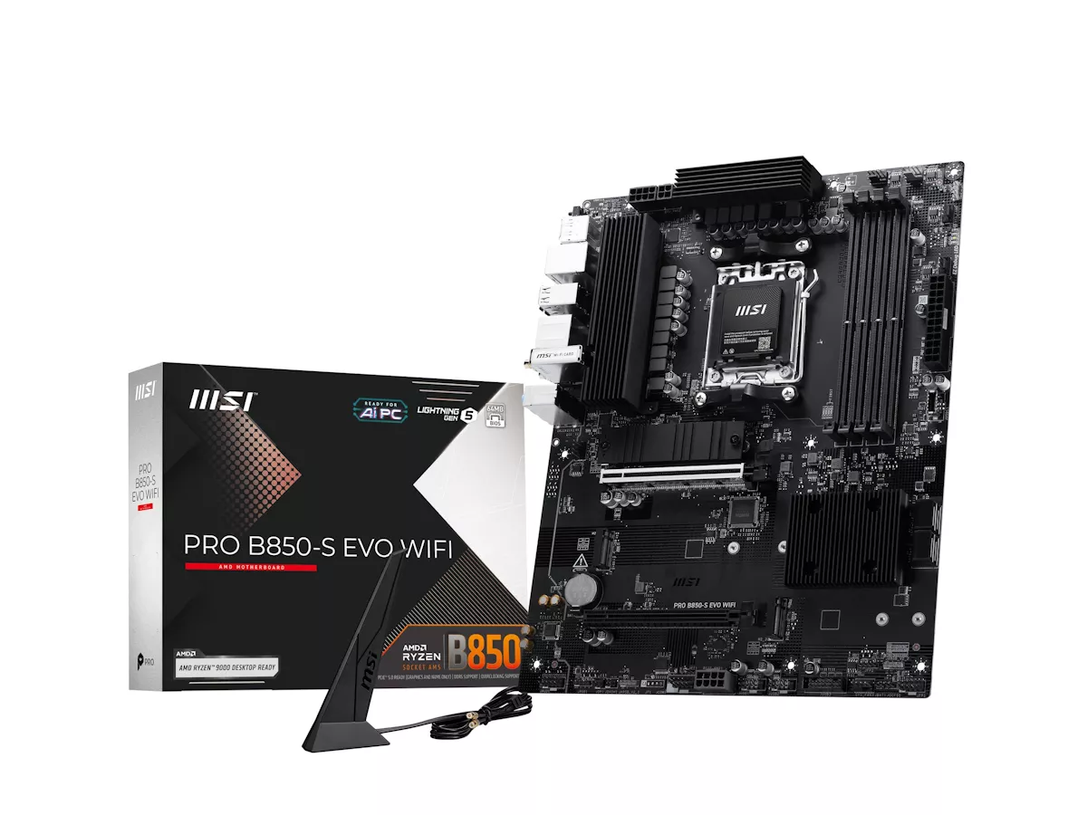 MSI PRO B850-S EVO WIFI AMD 800シリーズ Socket AM5対応 AMD B850