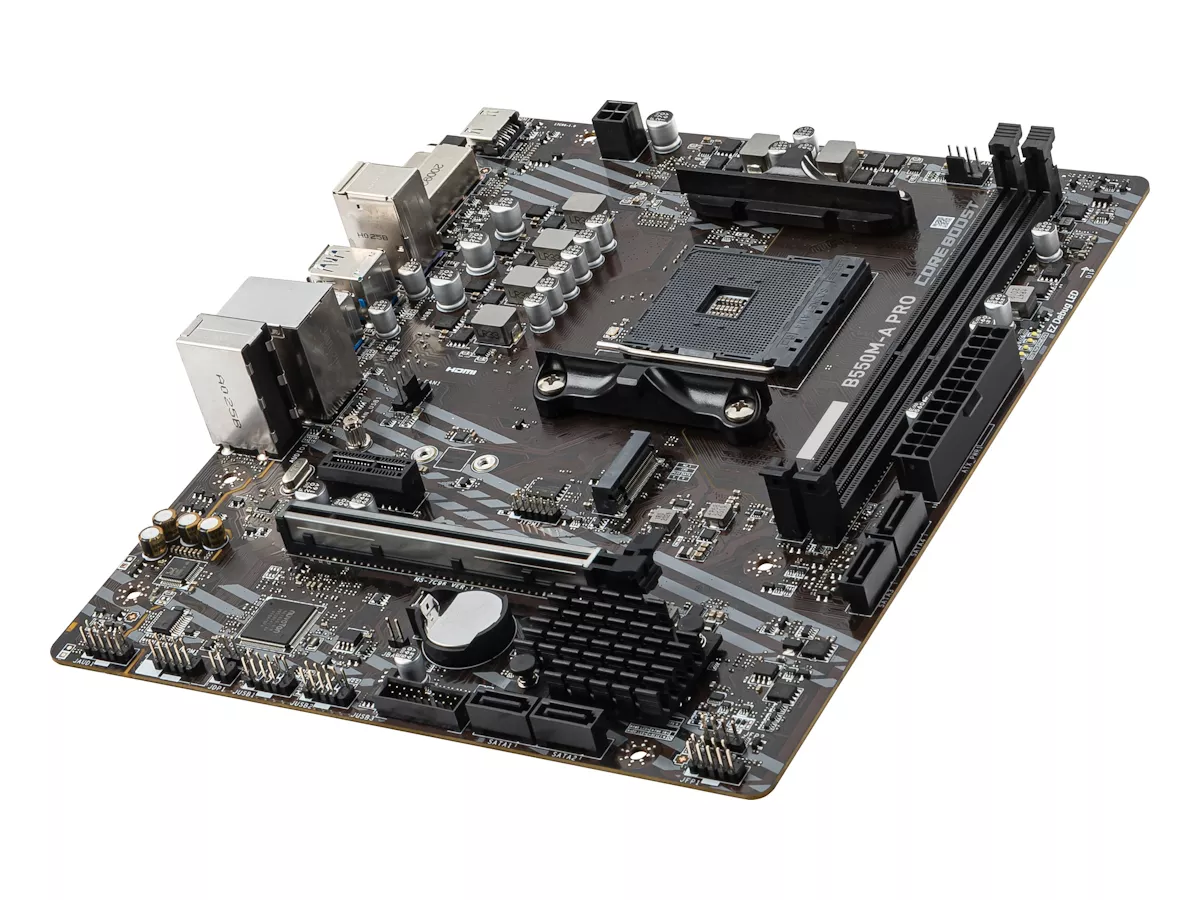 MSI B550M-A PRO AMD 500シリーズ Socket AM4対応 AMD B550チップ