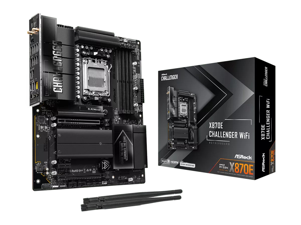 ASRock X870E Challenger WiFi AMD 800シリーズ Socket AM5対応 AMD