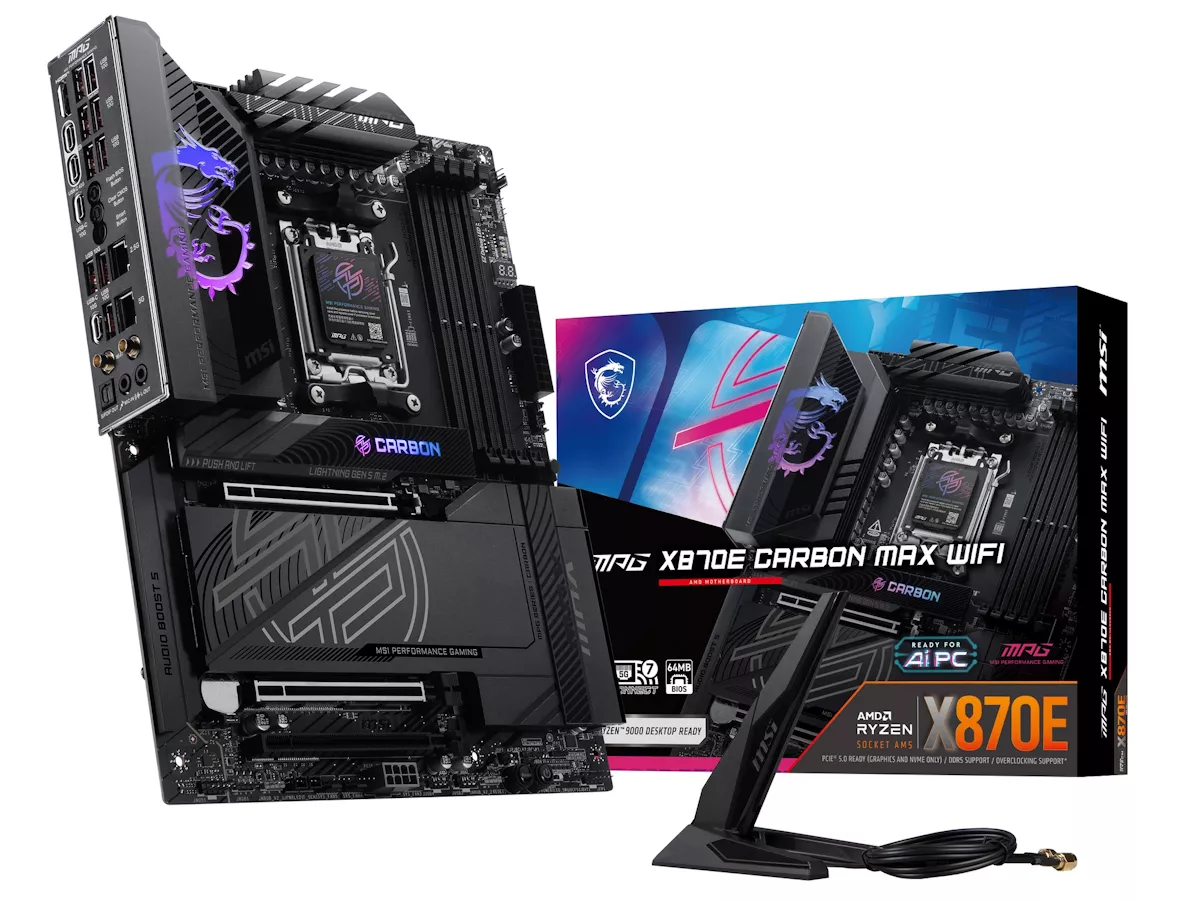 MSI MPG X870E CARBON MAX WIFI AMD 800シリーズ Socket AM5対応 AMD