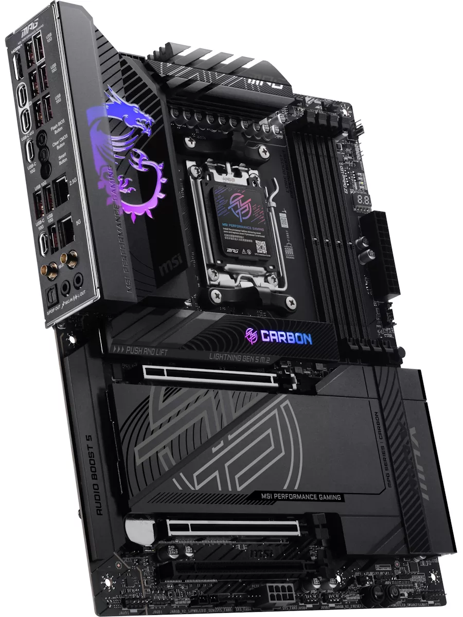 MSI MPG X870E CARBON MAX WIFI AMD 800シリーズ Socket AM5対応 AMD