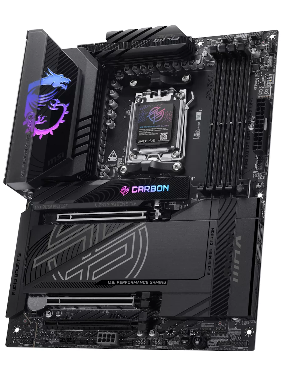 MSI MPG X870E CARBON MAX WIFI AMD 800シリーズ Socket AM5対応 AMD