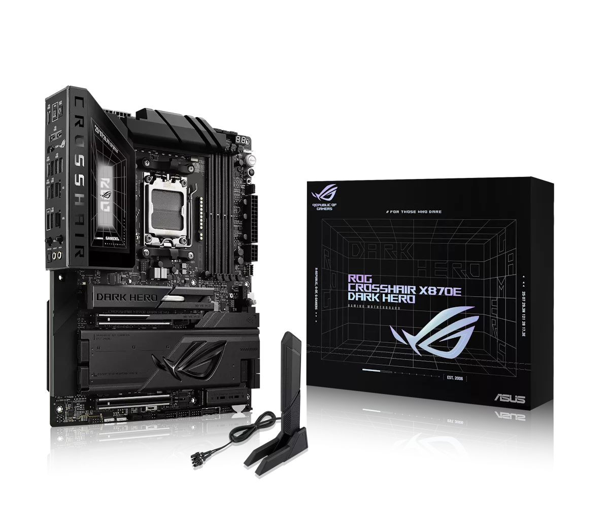 ASUS ROG CROSSHAIR X870E DARK HERO AMD 800シリーズ Socket AM5対応