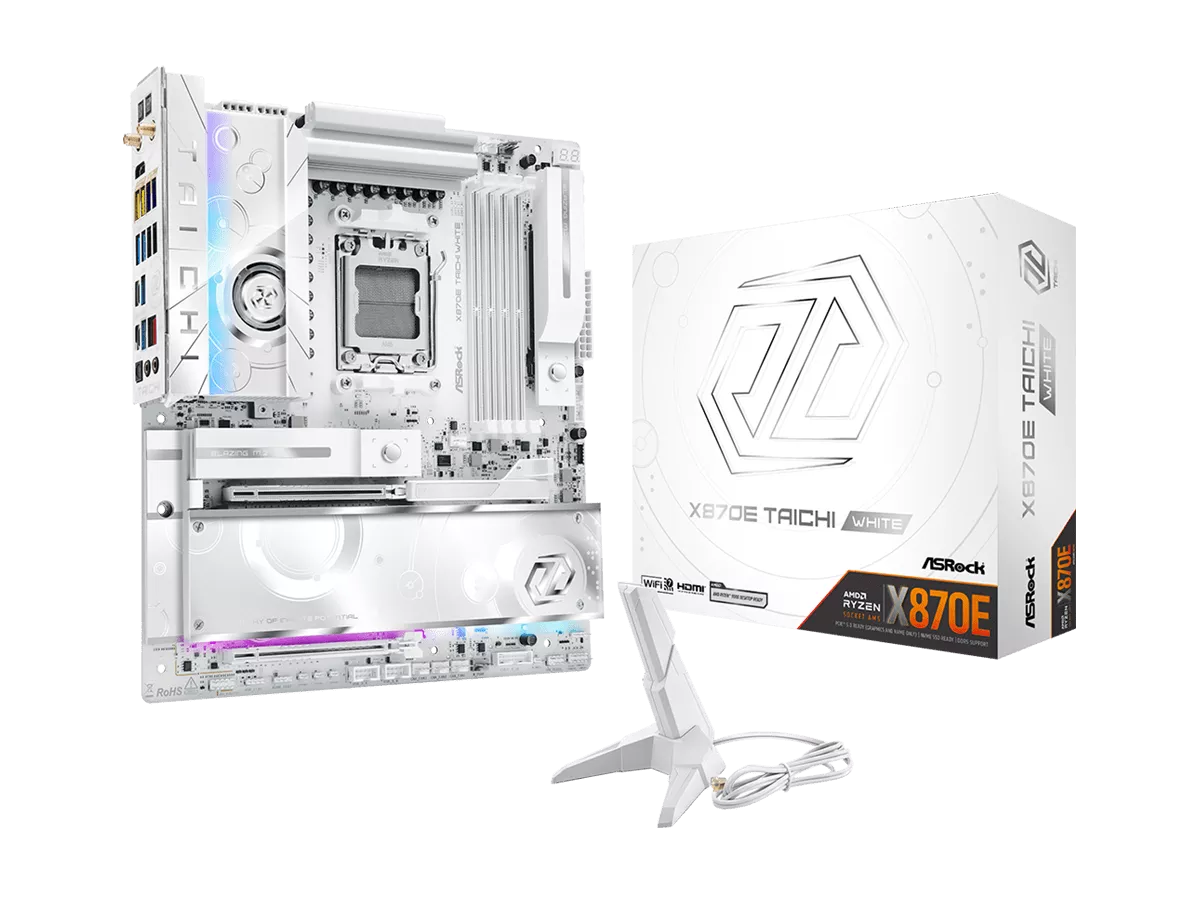 ASRock X870E Taichi White AMD 800シリーズ Socket AM5対応 AMD X870E