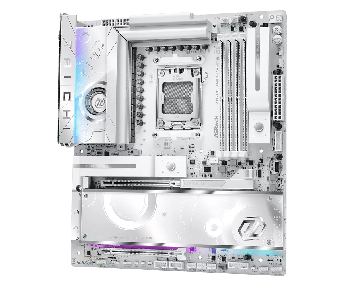 ASRock X870E Taichi White AMD 800シリーズ Socket AM5対応 AMD X870E