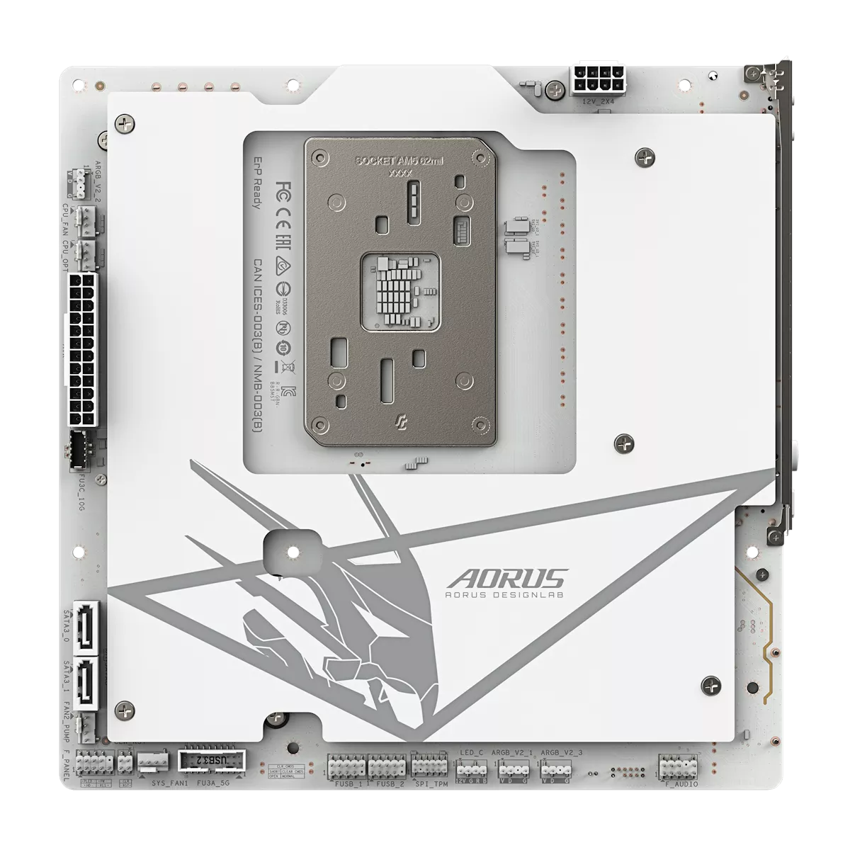 GIGABYTE B850M AORUS STEALTH ICE AMD 800シリーズ Socket AM5対応