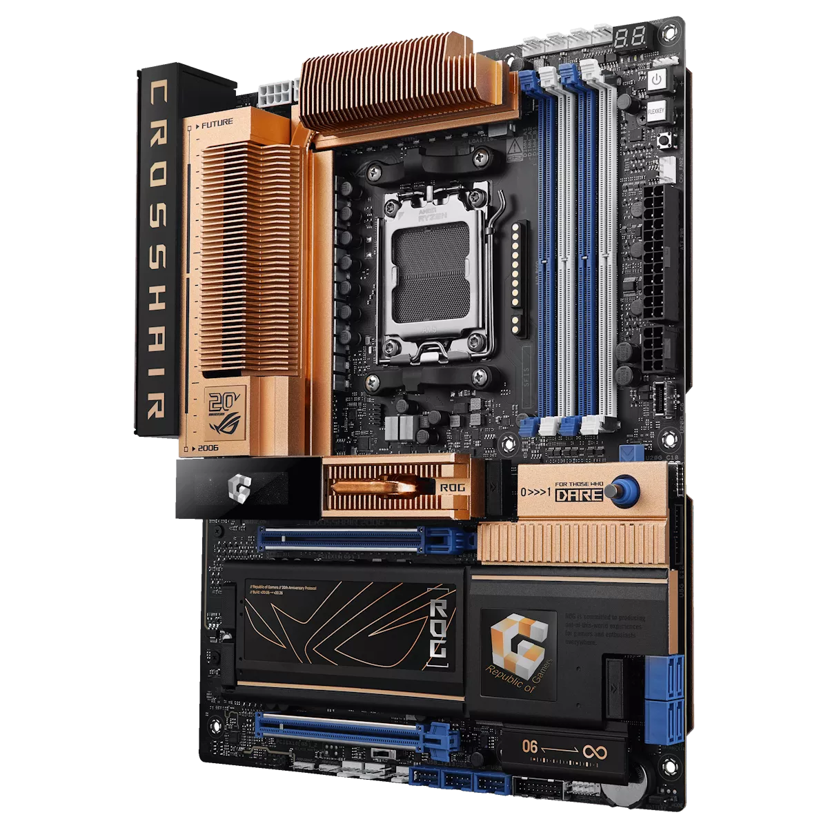 ASUS ROG CROSSHAIR 2006 AMD 800シリーズ Socket AM5対応 AMD X870E