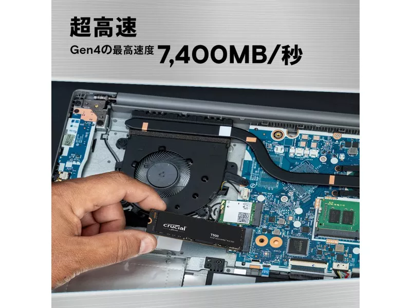 Crucial CT4000T500SSD3JP T500 Crucial T500 4TB PCIe Gen4