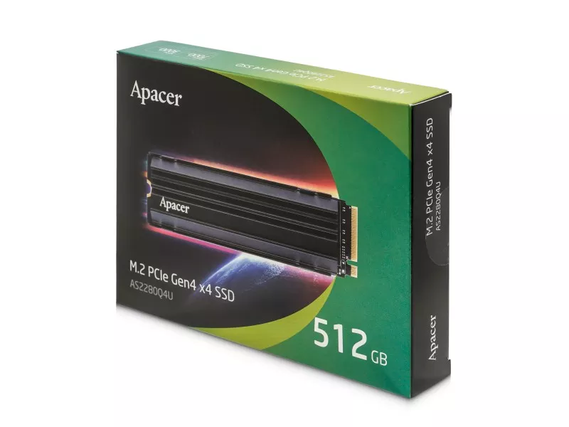 Apacer AS2280Q4U M.2 PCIe Gen4 x4 512GB - 製品詳細