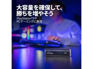 P510 2TB PCIe Gen5 NVMe 2280 M.2 SSD with heatsinkのサムネイル(1)