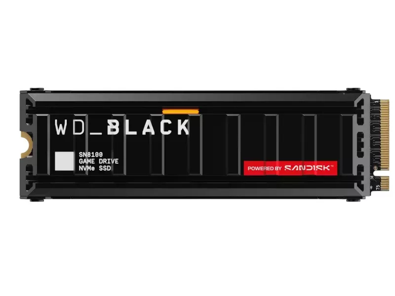 Western Digital WD_BLACK SN8100 NVMe SSD 4TB ヒートシンク搭載