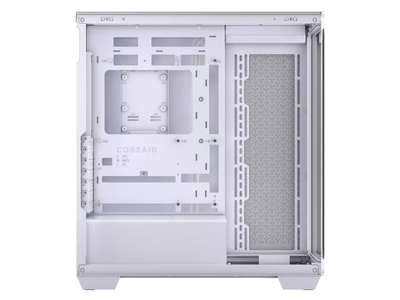 Corsair 3500シリーズ ホワイト PCケース iCUE LINK 3500X RGB ミッドタワー PC ケース - ホワイト