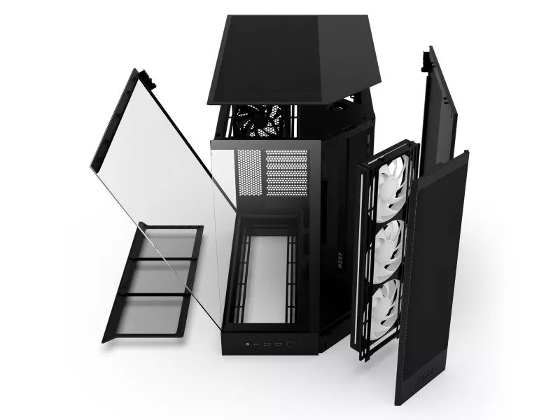 NZXT H9 FLOW RGB (2025) BLACK - 製品詳細 | パソコンSHOPアーク（ark）