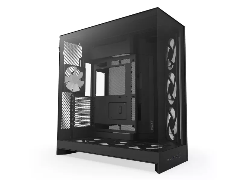 NZXTの人気ミドルタワーケース、H9 FLOWシリーズが420mmのラジエーター