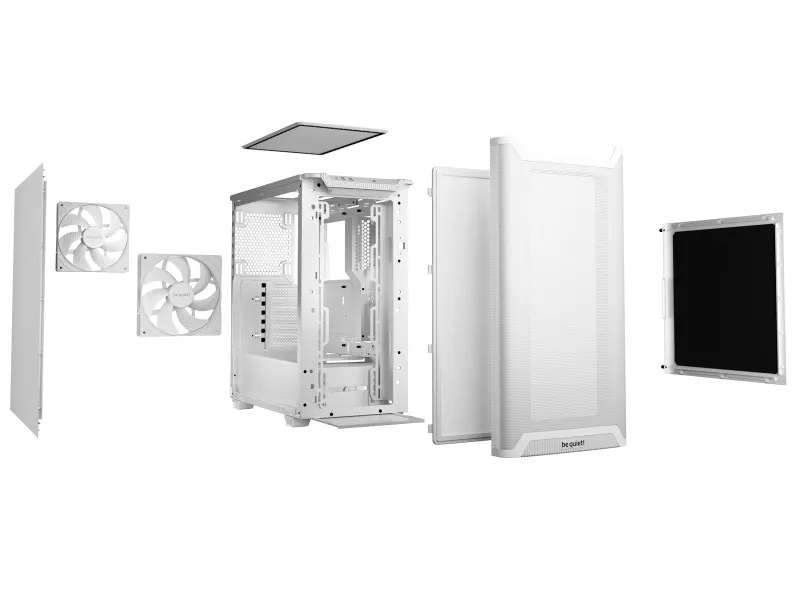 Be quiet Pure Base 501 Airflow White - 製品詳細 | パソコンSHOP